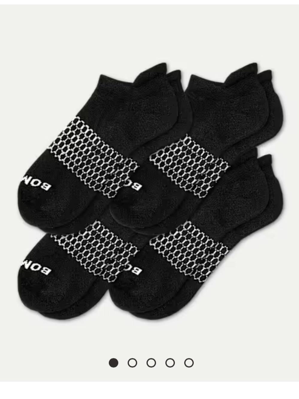 Bombas Black Low-Cut Athletic No-Show Socks - 3 Pair Pack